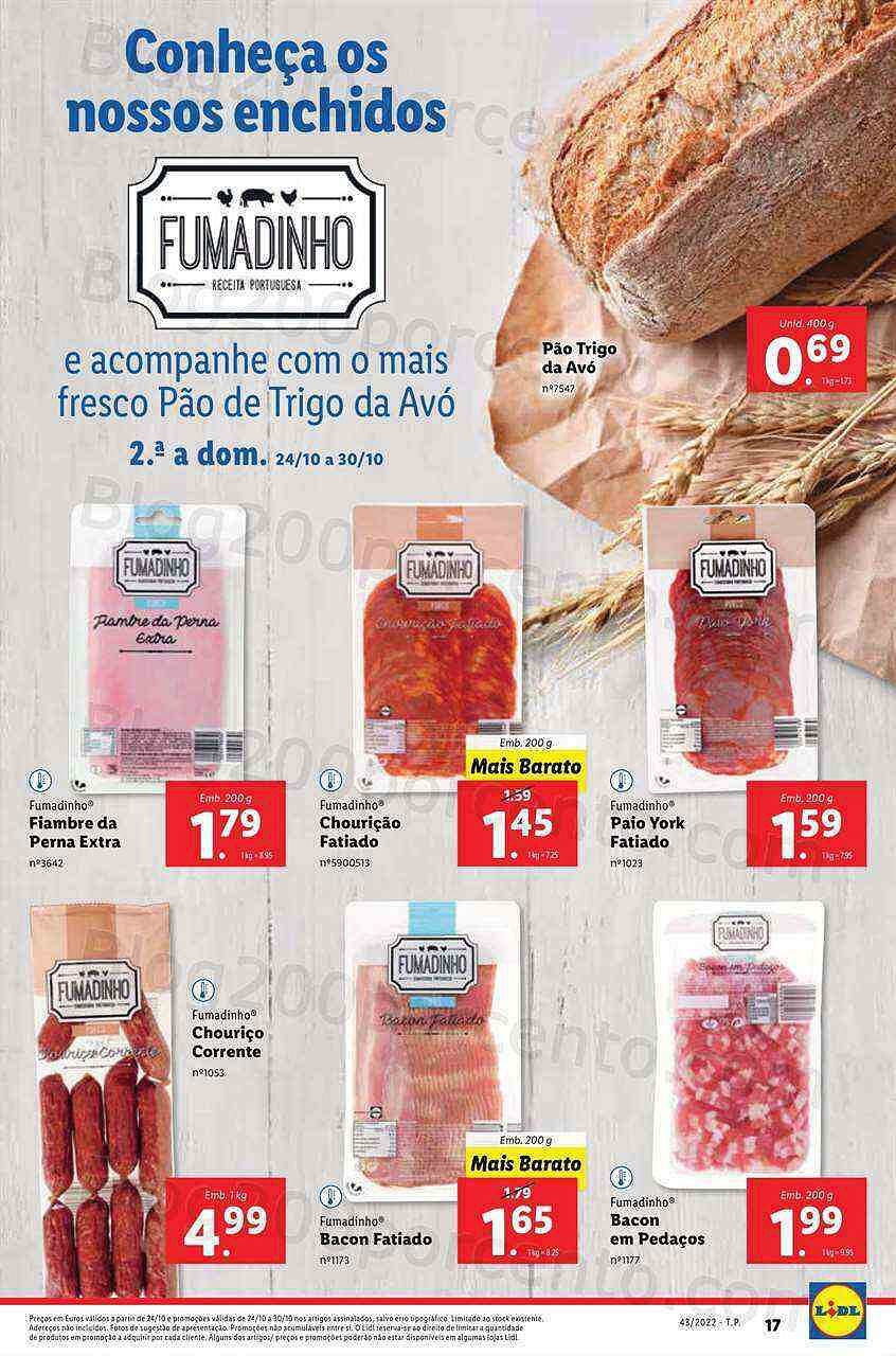 Antevisão Folheto LIDL Promoções de 24 a 30 outubro