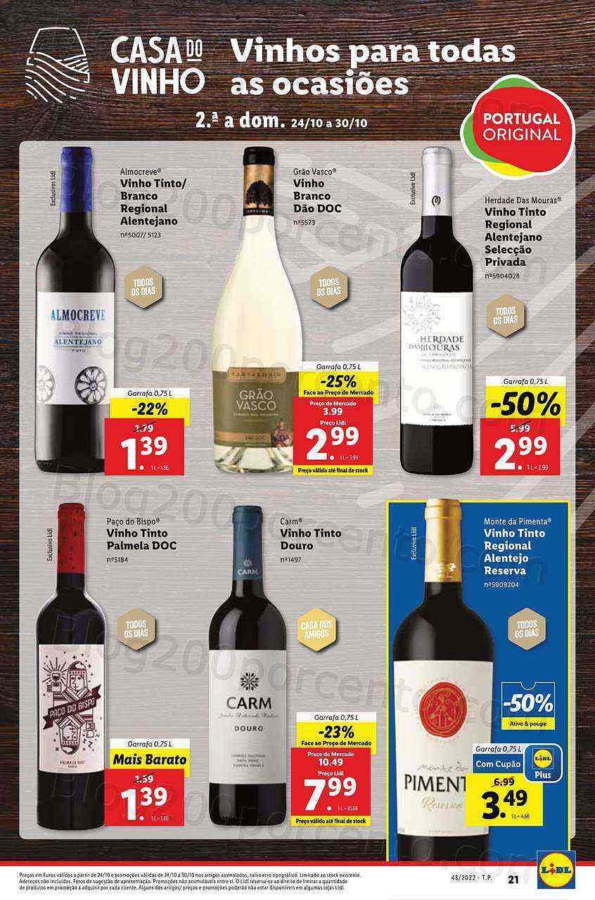 Antevisão Folheto LIDL Promoções de 24 a 30 outubro