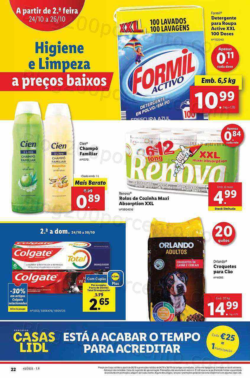 Antevisão Folheto LIDL Promoções de 24 a 30 outubro