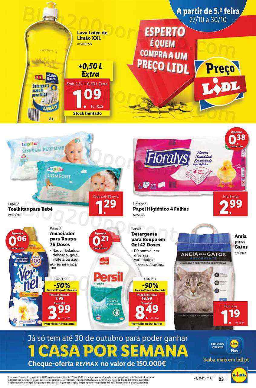 Antevisão Folheto LIDL Promoções de 24 a 30 outubro