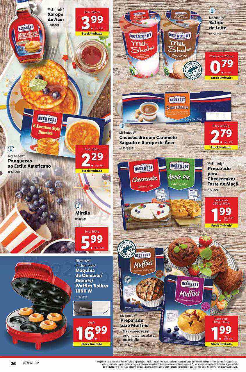 Antevisão Folheto LIDL Promoções de 24 a 30 outubro