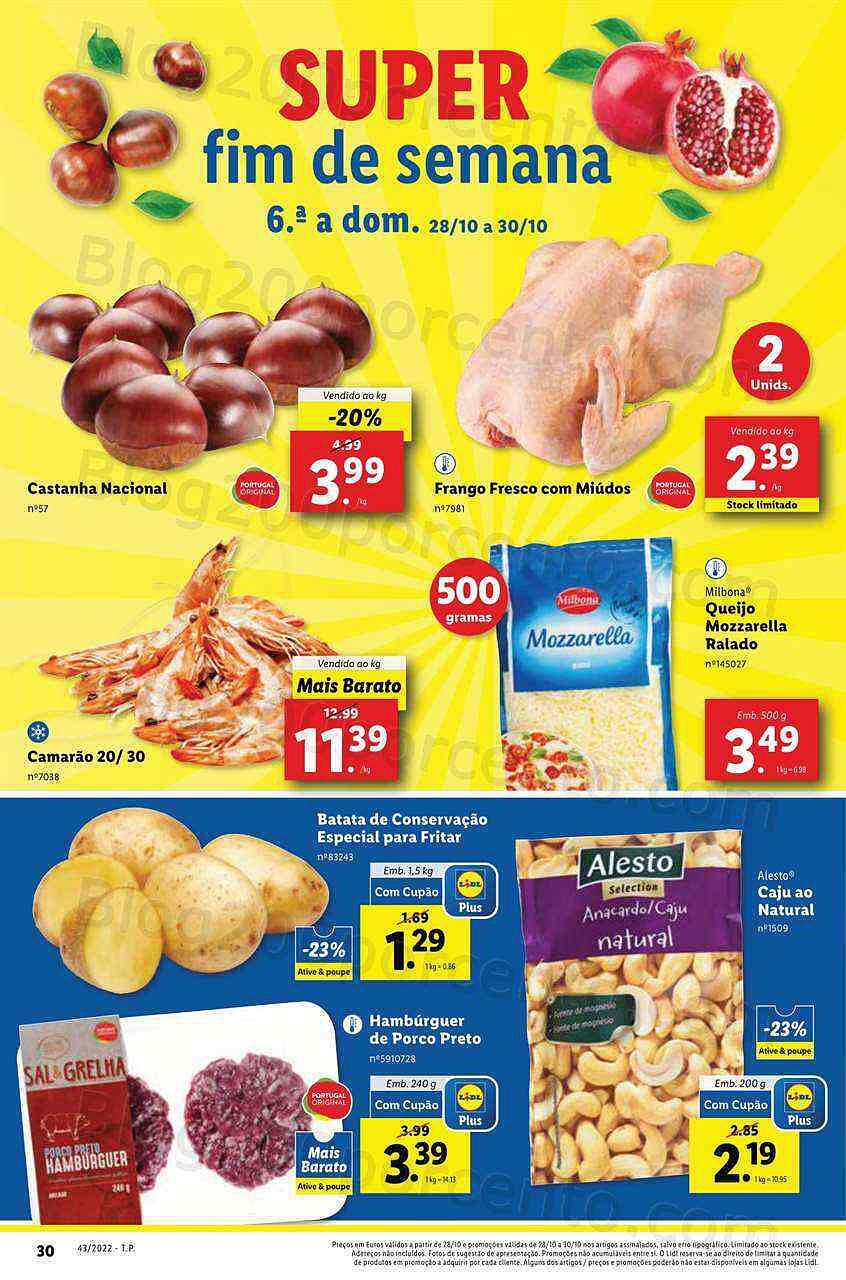 Antevisão Folheto LIDL Promoções de 24 a 30 outubro