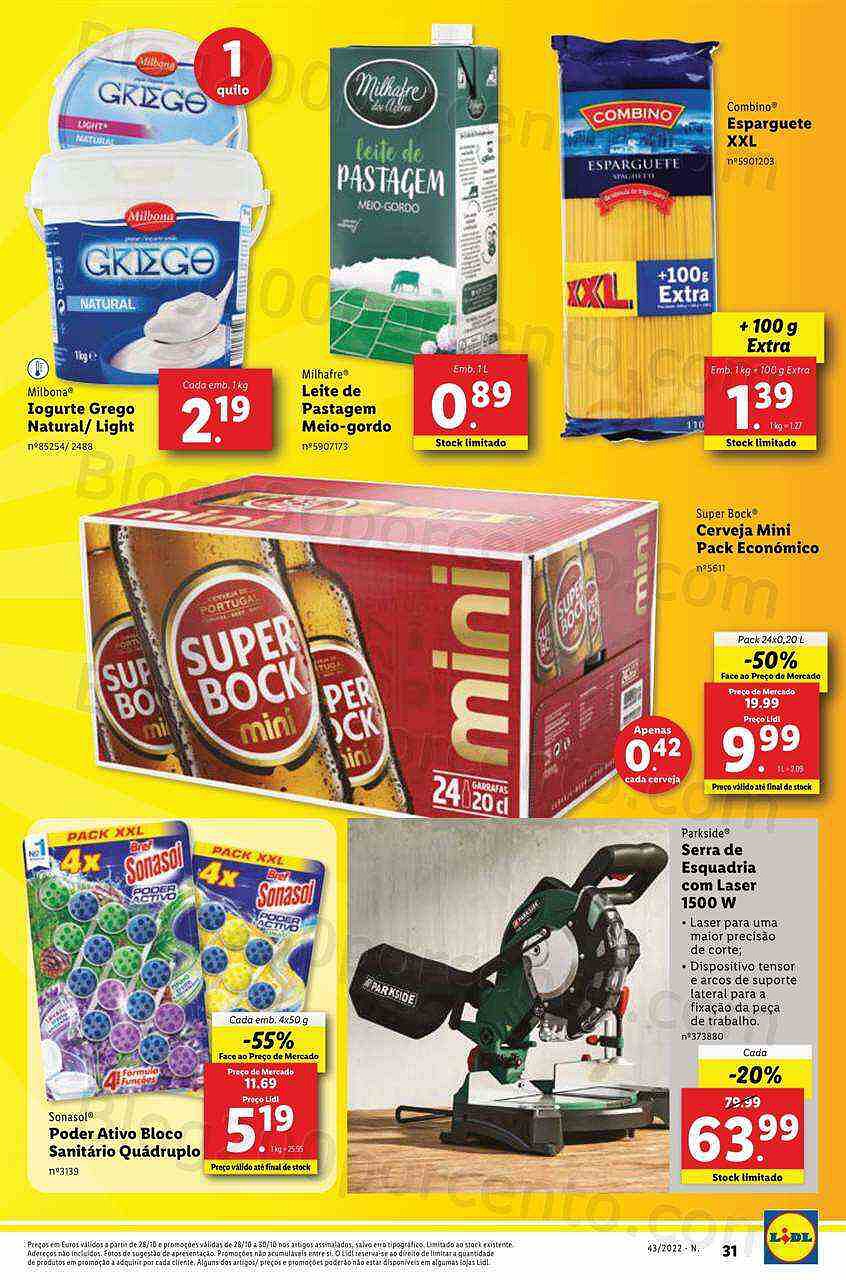 Antevisão Folheto LIDL Promoções de 24 a 30 outubro