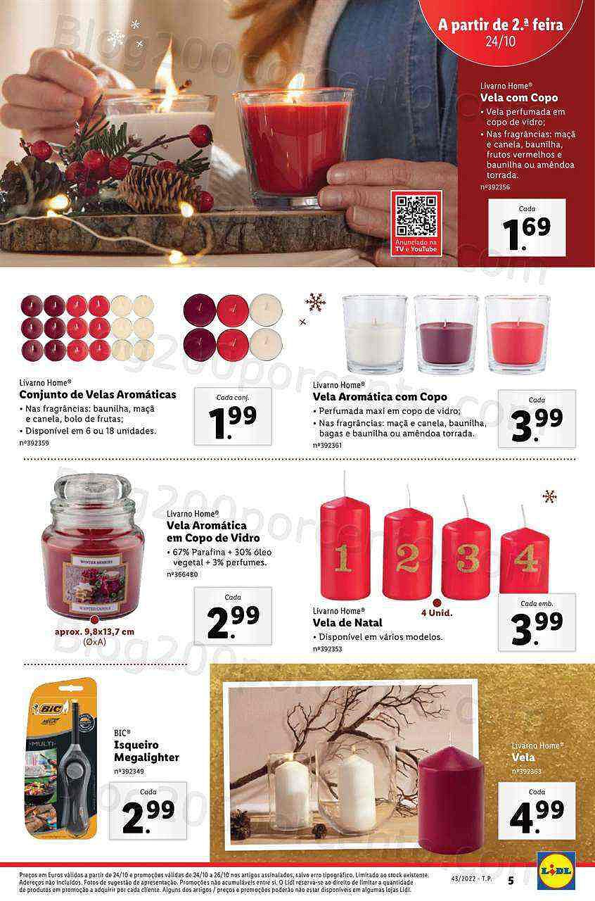 Antevisão Folheto LIDL Promoções de 24 a 30 outubro