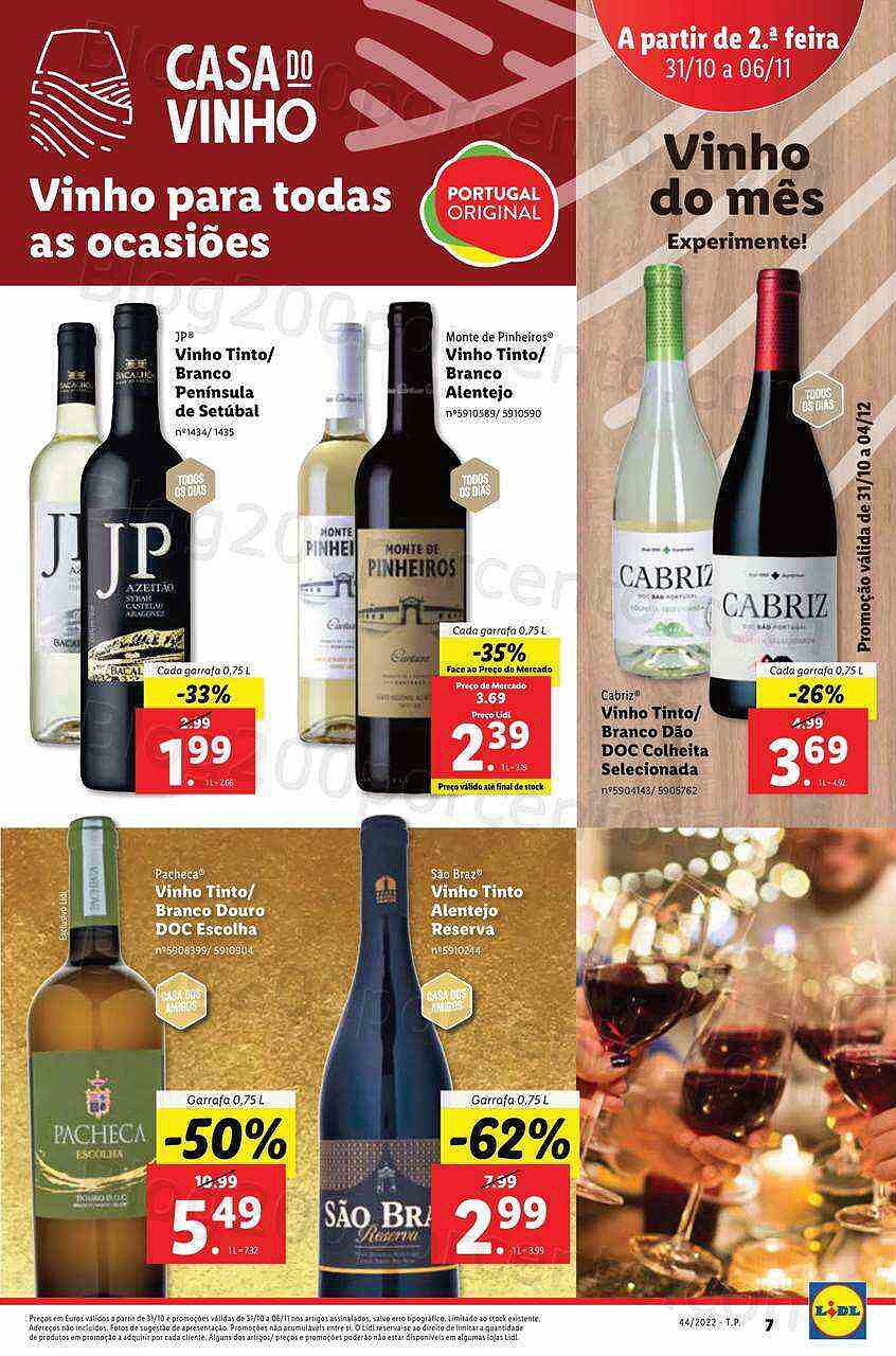 Antevisão Folheto LIDL Promoções de 31 outubro a 6 novembro - Edição Digital