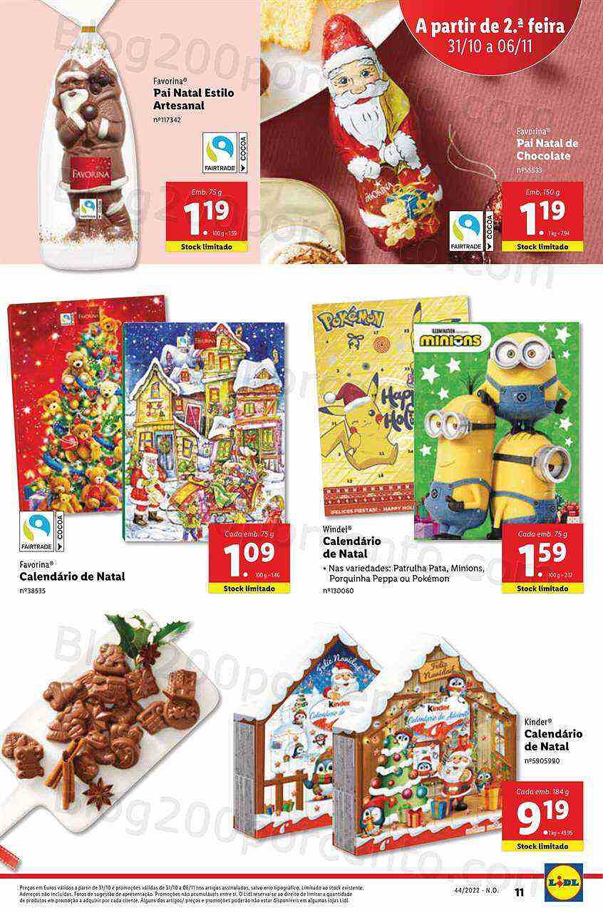 Antevisão Folheto LIDL Promoções de 31 outubro a 6 novembro - Edição Digital