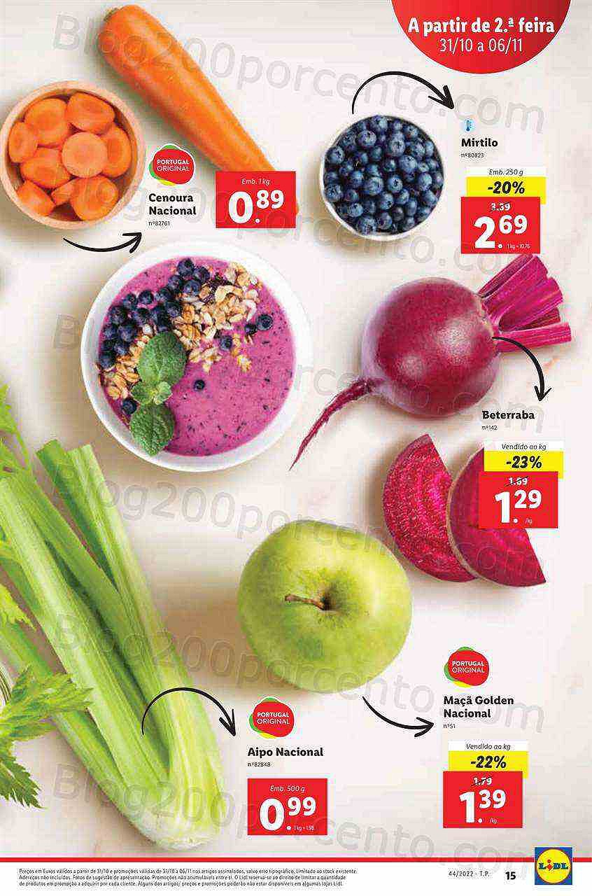 Antevisão Folheto LIDL Promoções de 31 outubro a 6 novembro - Edição Digital