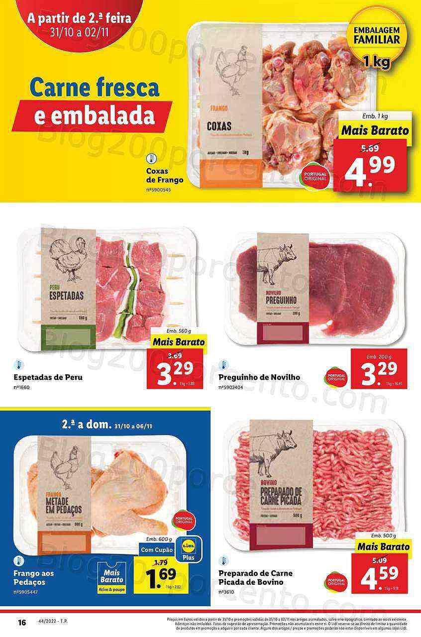 Antevisão Folheto LIDL Promoções de 31 outubro a 6 novembro - Edição Digital