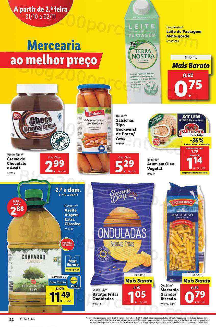 Antevisão Folheto LIDL Promoções de 31 outubro a 6 novembro - Edição Digital