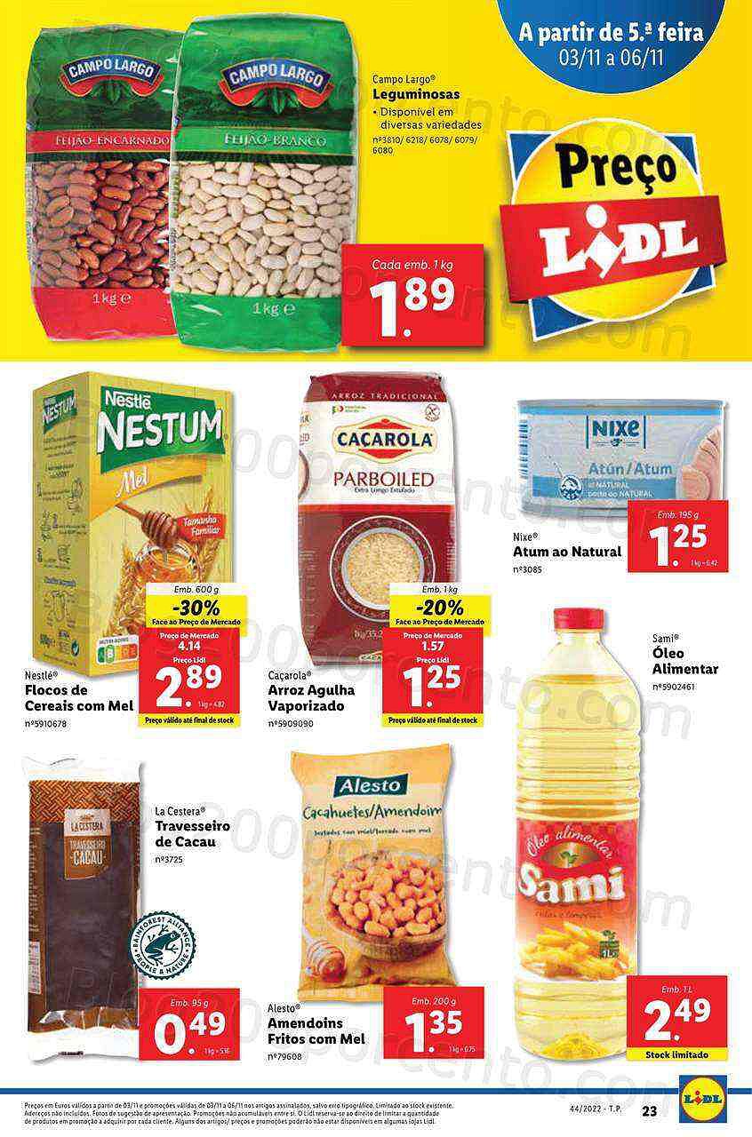 Antevisão Folheto LIDL Promoções de 31 outubro a 6 novembro - Edição Digital