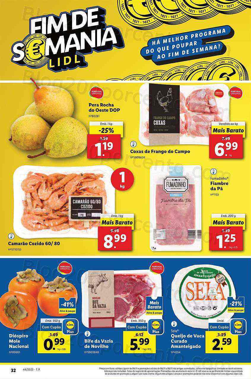 Antevisão Folheto LIDL Promoções de 31 outubro a 6 novembro - Edição Digital