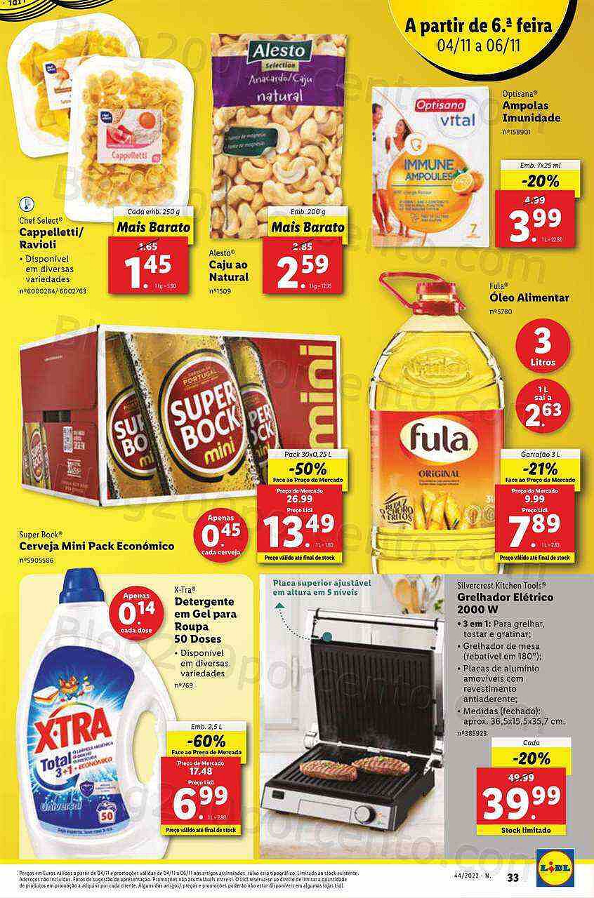 Antevisão Folheto LIDL Promoções de 31 outubro a 6 novembro - Edição Digital