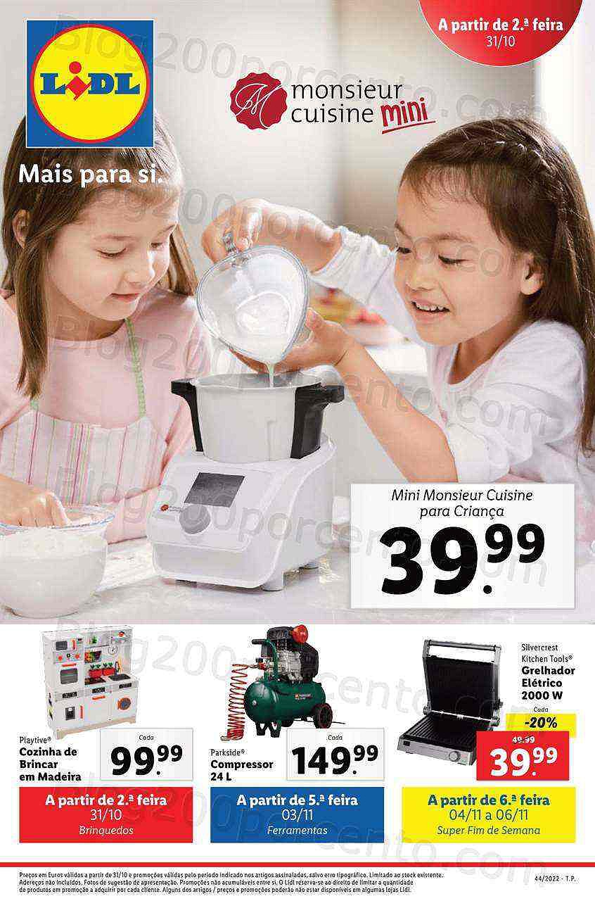 Antevisão Folheto LIDL Promoções de 31 outubro a 6 novembro - Edição Digital