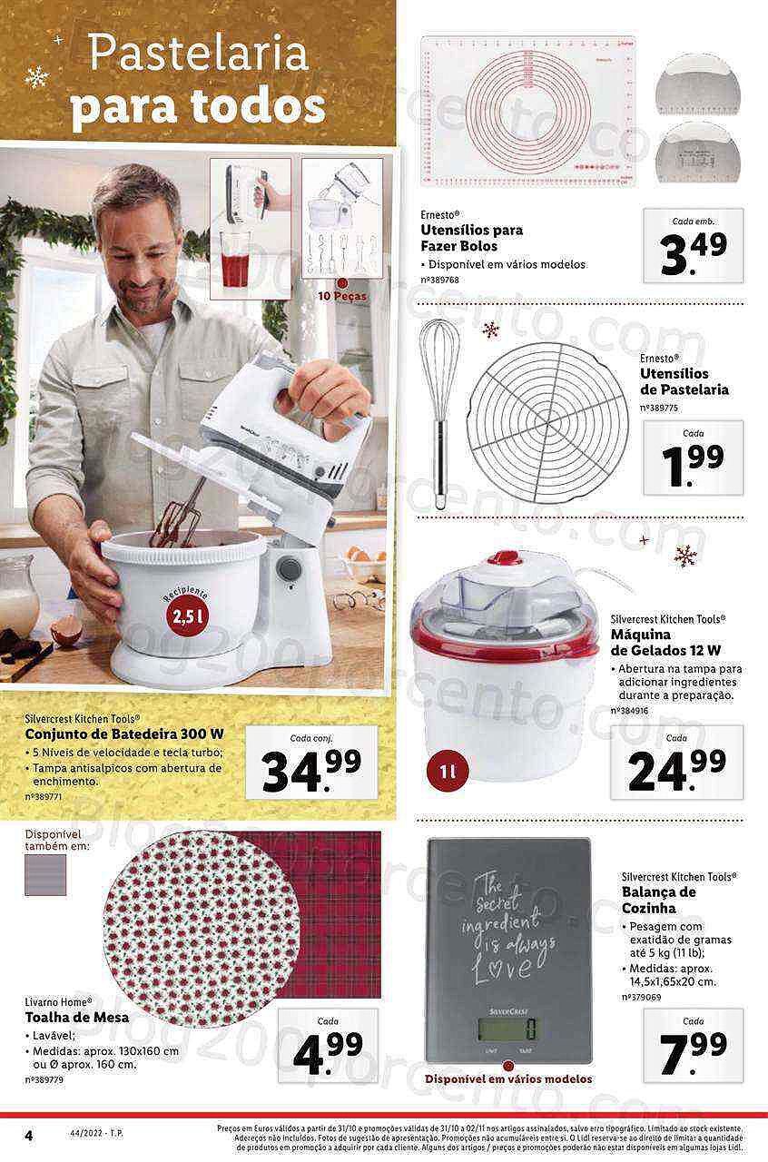 Antevisão Folheto LIDL Promoções de 31 outubro a 6 novembro - Edição Digital