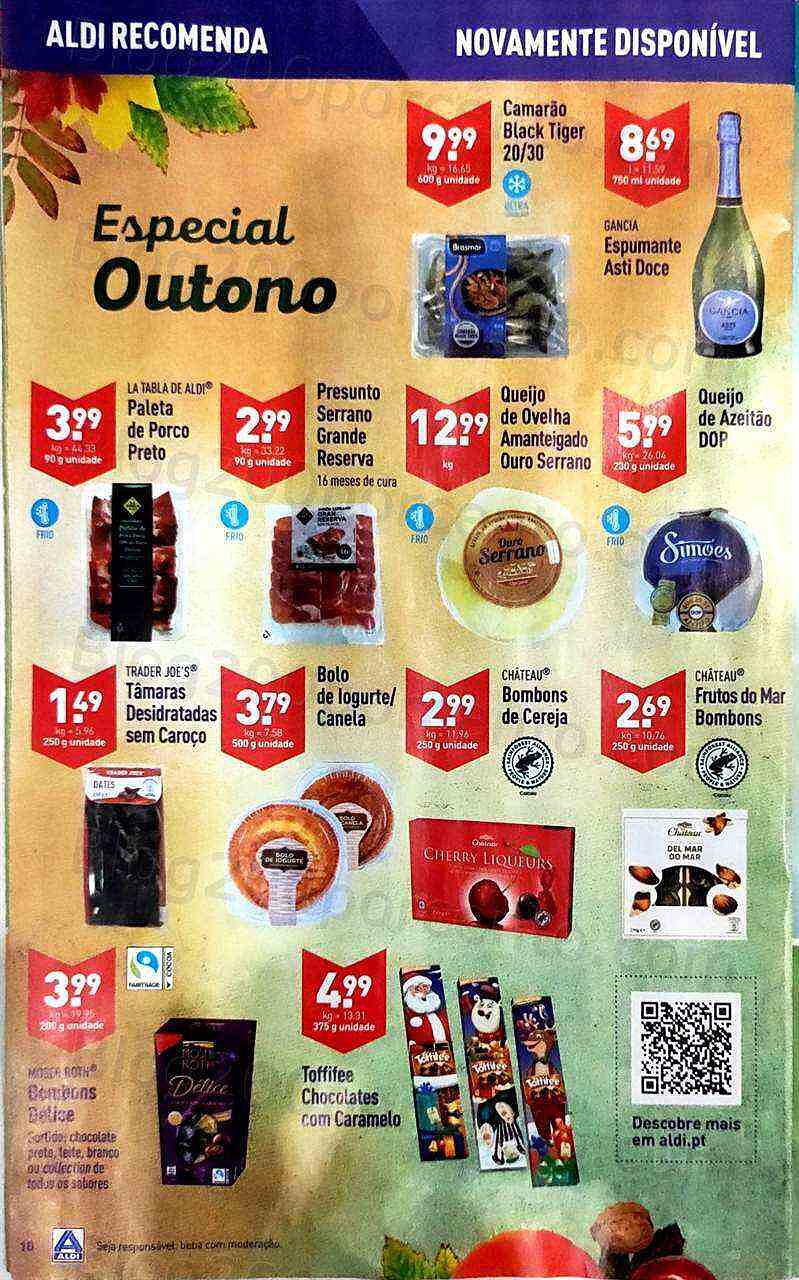 Antevisão Folheto ALDI Promoções de 2 a 8 novembro