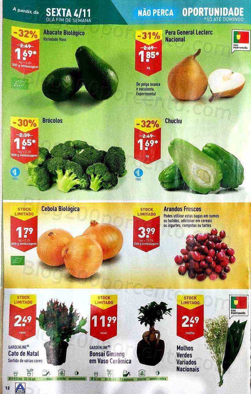 Antevisão Folheto ALDI Promoções de 2 a 8 novembro