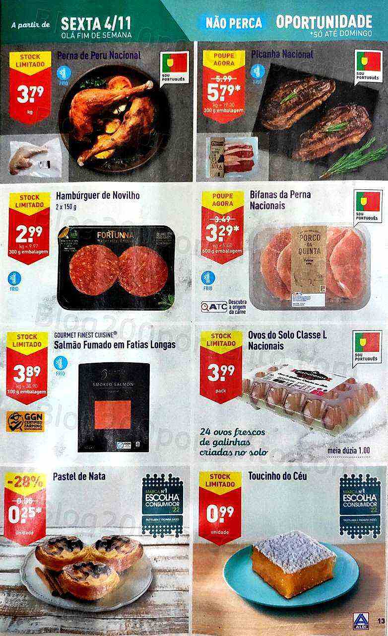 Antevisão Folheto ALDI Promoções de 2 a 8 novembro
