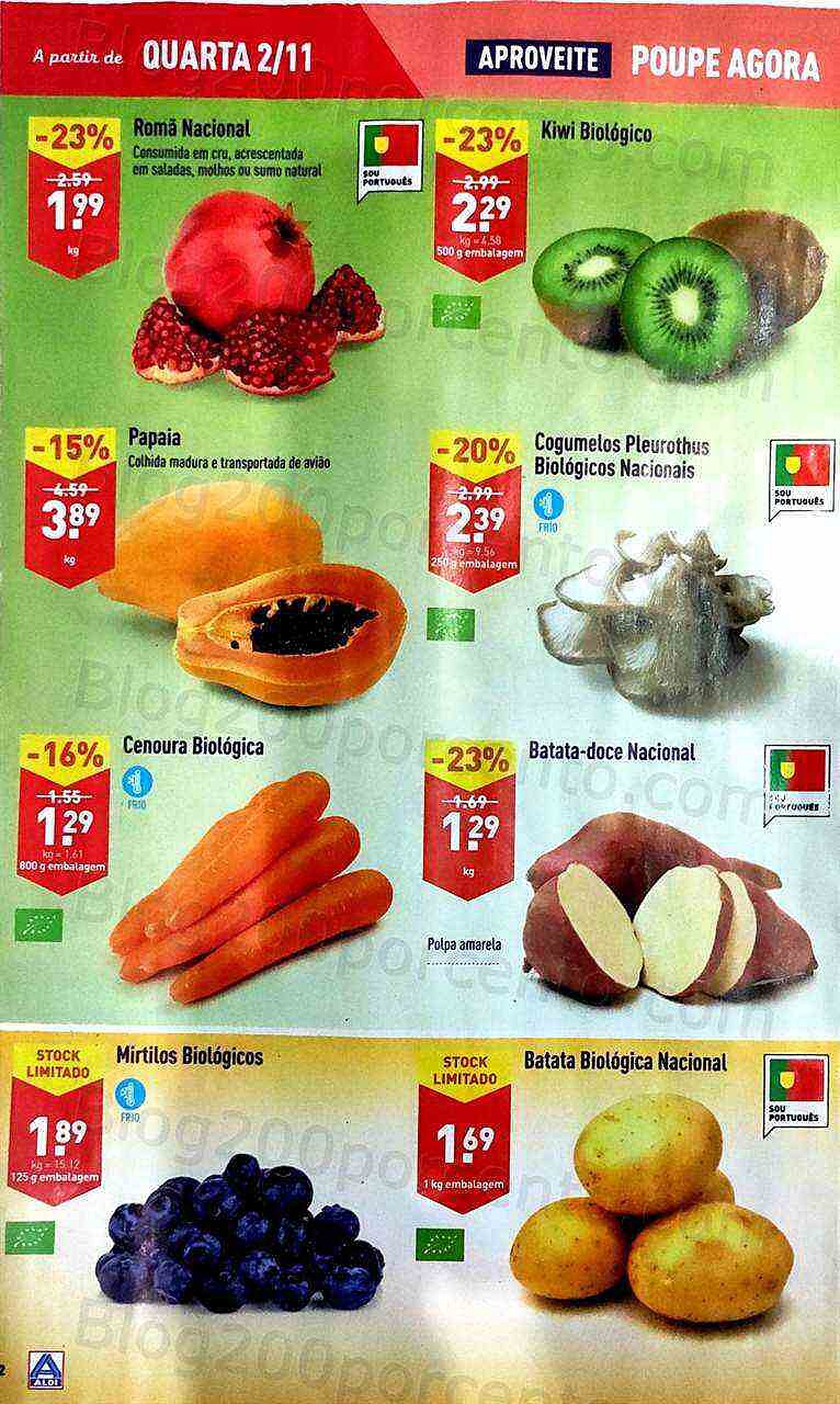 Antevisão Folheto ALDI Promoções de 2 a 8 novembro