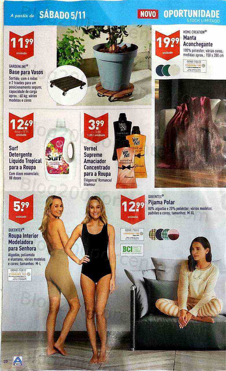 Antevisão Folheto ALDI Promoções de 2 a 8 novembro
