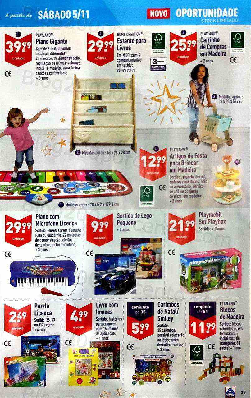 Antevisão Folheto ALDI Promoções de 2 a 8 novembro