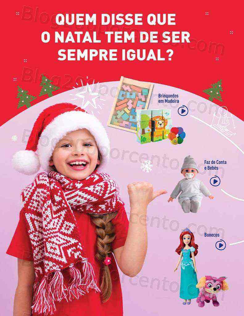 Antevisão Folheto ALDI Brinquedos Natal