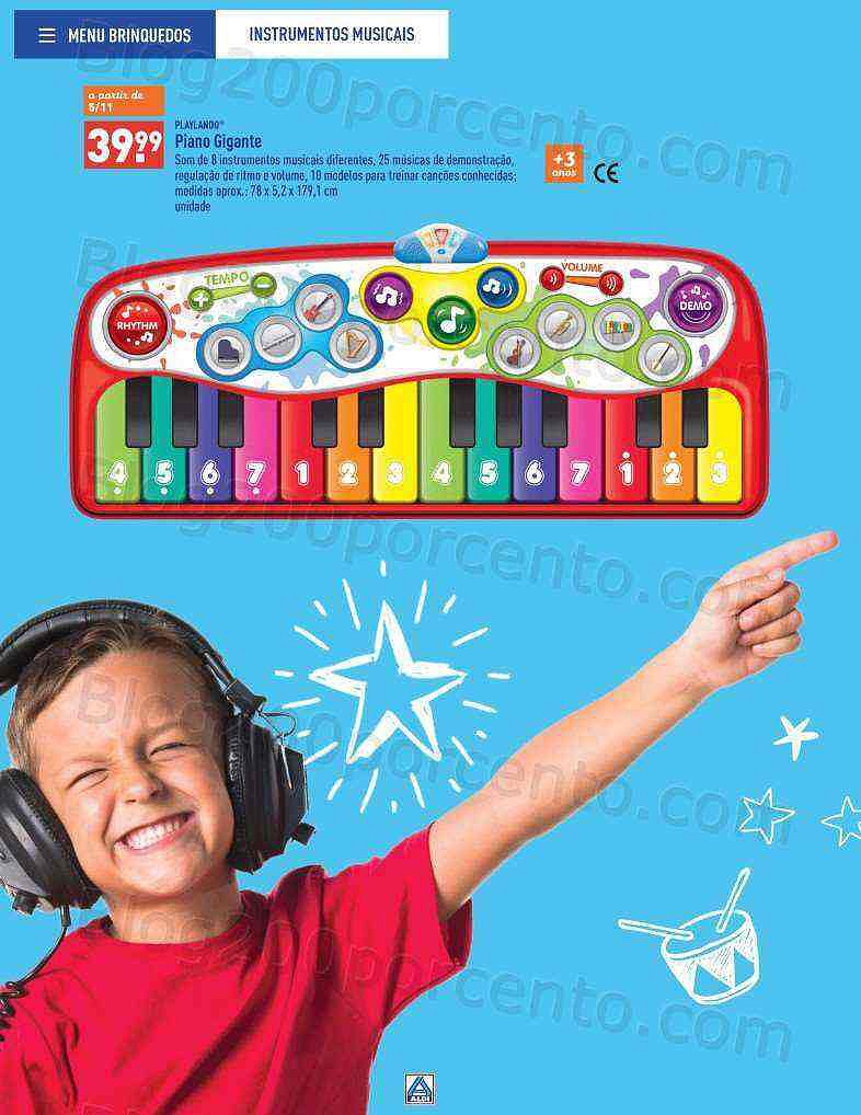 Antevisão Folheto ALDI Brinquedos Natal