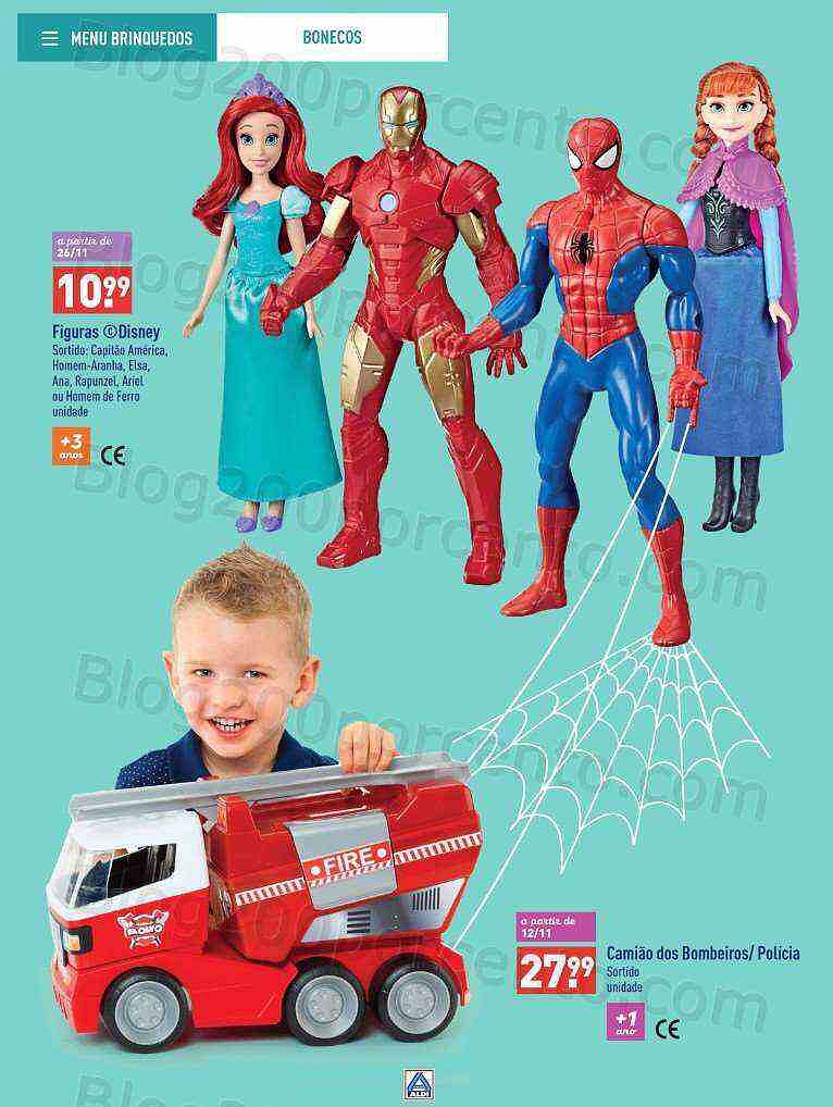 Antevisão Folheto ALDI Brinquedos Natal