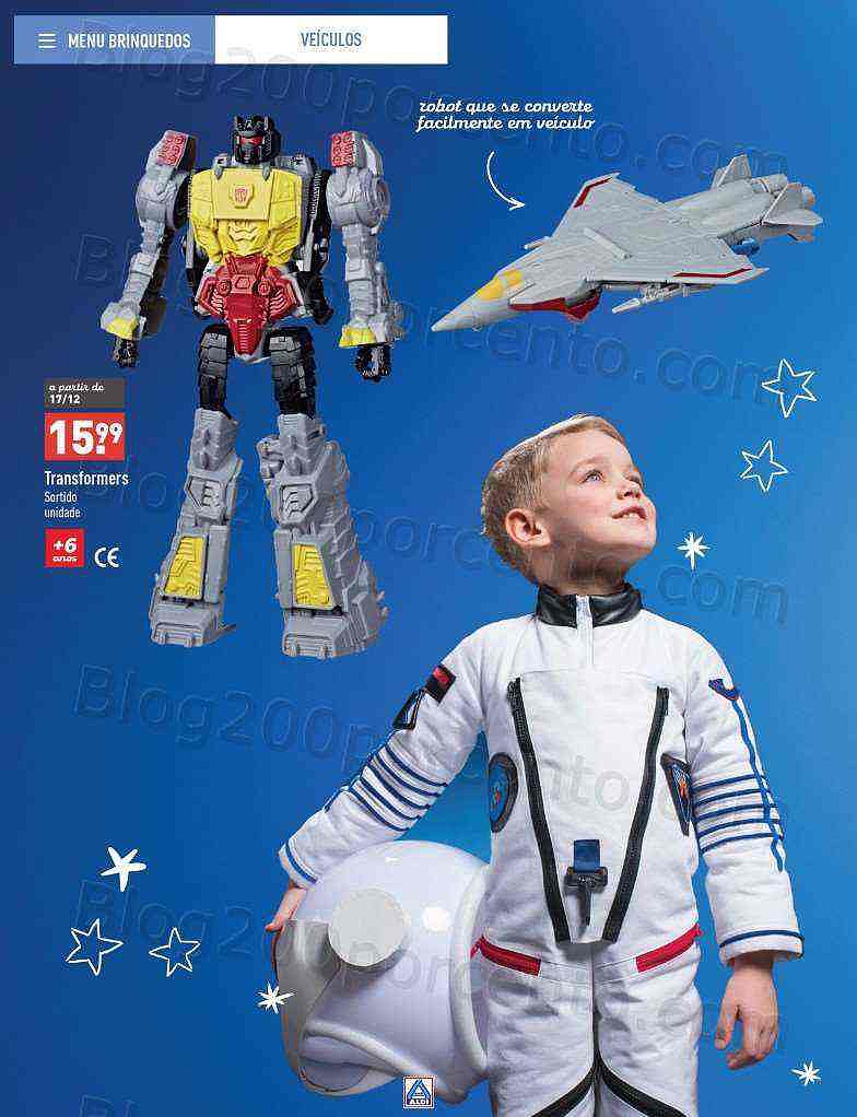 Antevisão Folheto ALDI Brinquedos Natal