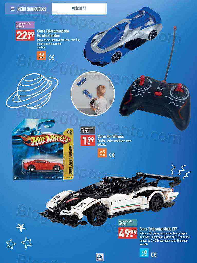 Antevisão Folheto ALDI Brinquedos Natal