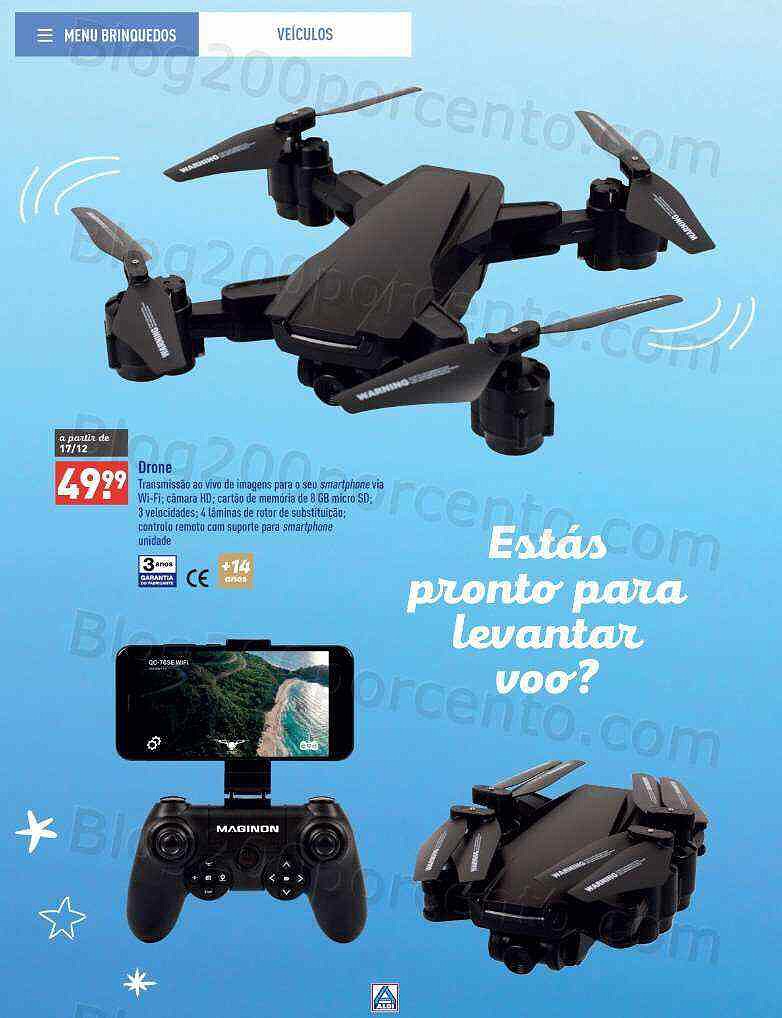 Antevisão Folheto ALDI Brinquedos Natal