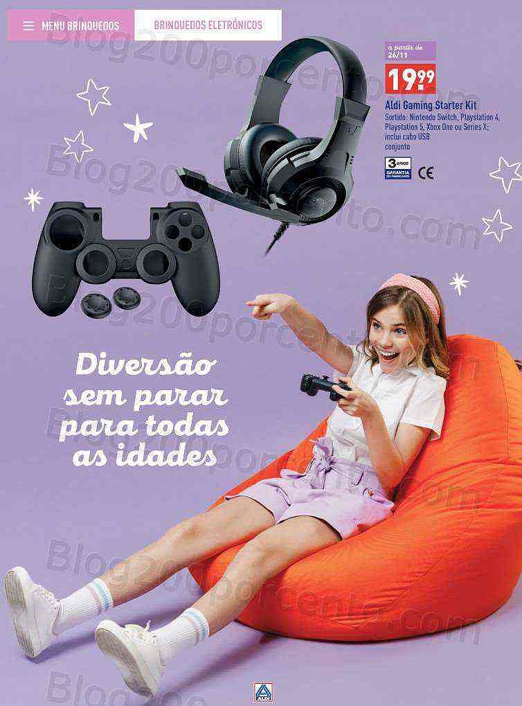 Antevisão Folheto ALDI Brinquedos Natal