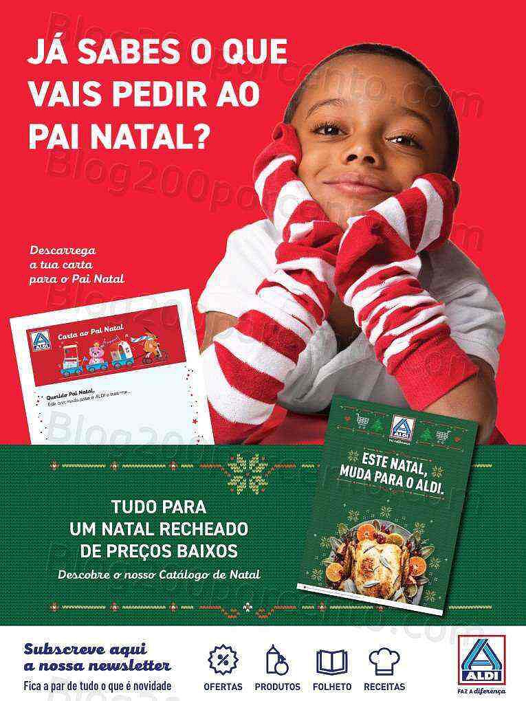 Antevisão Folheto ALDI Brinquedos Natal