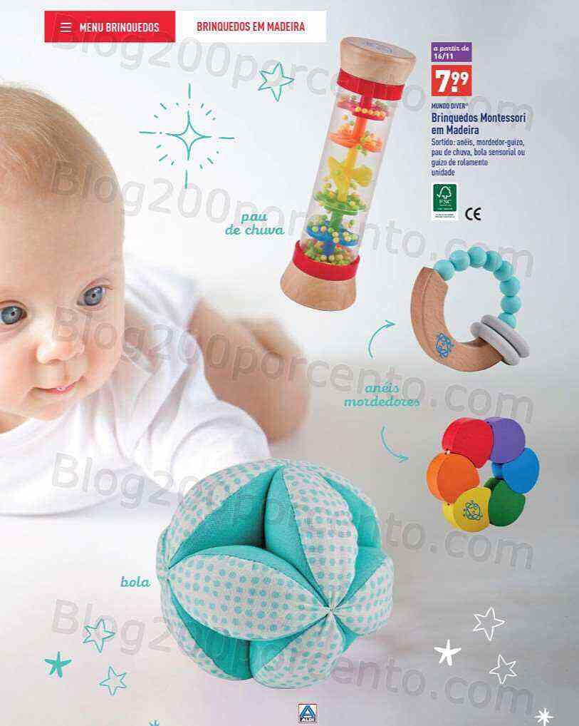 Antevisão Folheto ALDI Brinquedos Natal