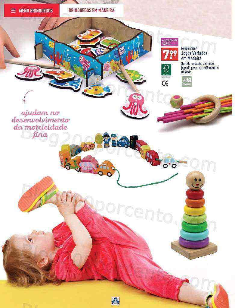 Antevisão Folheto ALDI Brinquedos Natal