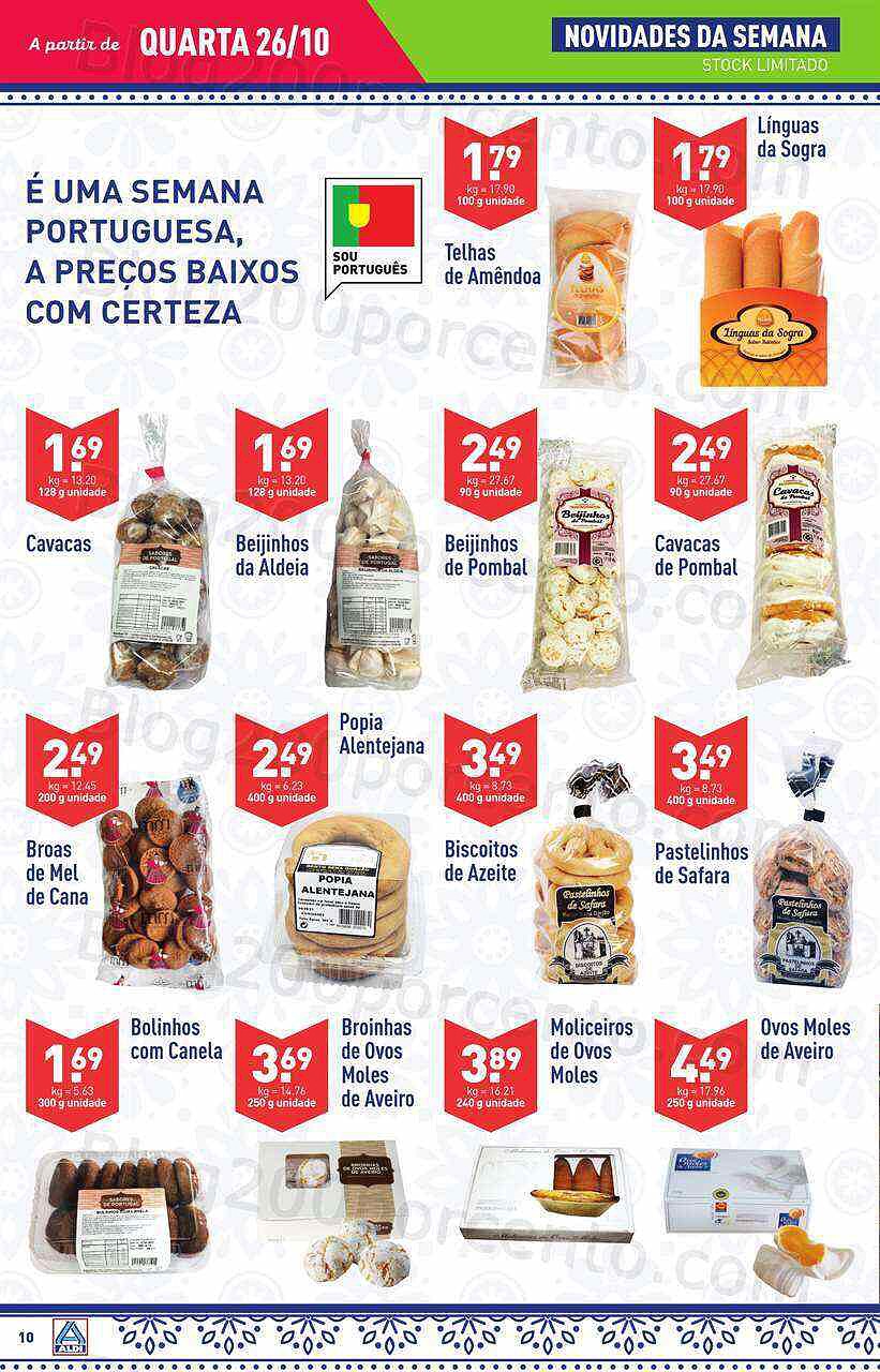 Antevisão Folheto ALDI Promoções de 26 outubro a 1 novembro