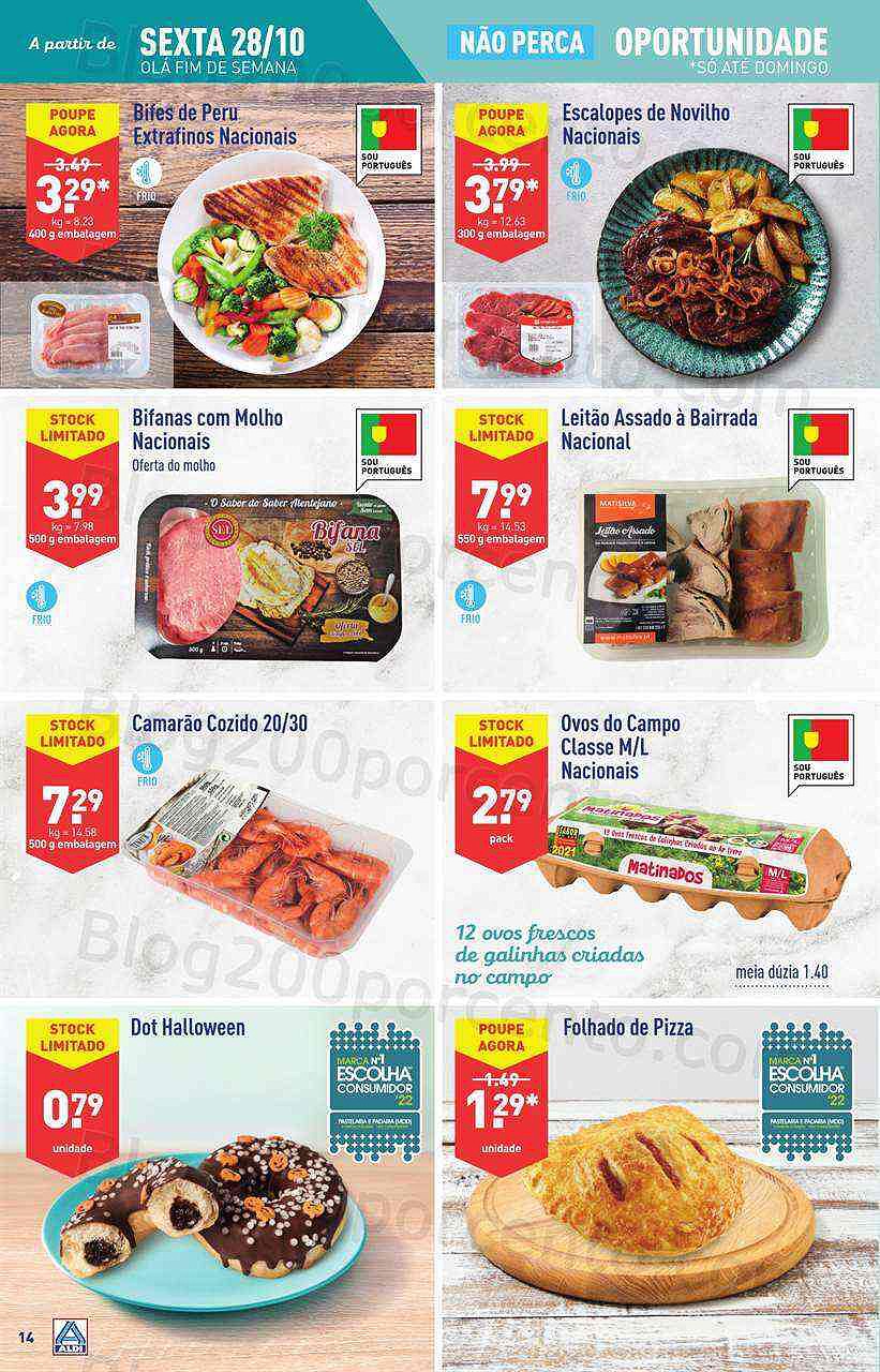 Antevisão Folheto ALDI Promoções de 26 outubro a 1 novembro