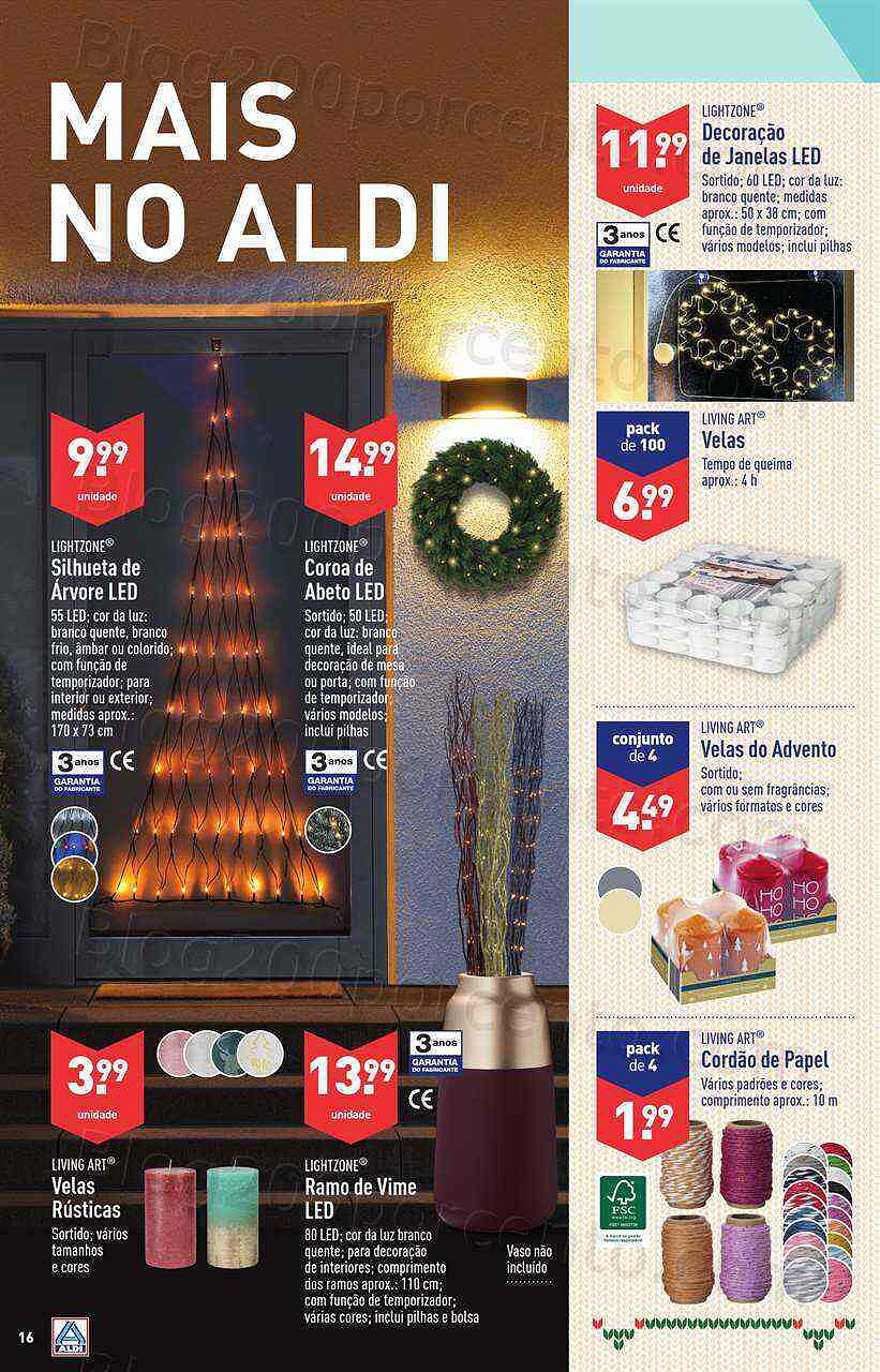 Antevisão Folheto ALDI Bazar Promoções a Partir de 26 outubro