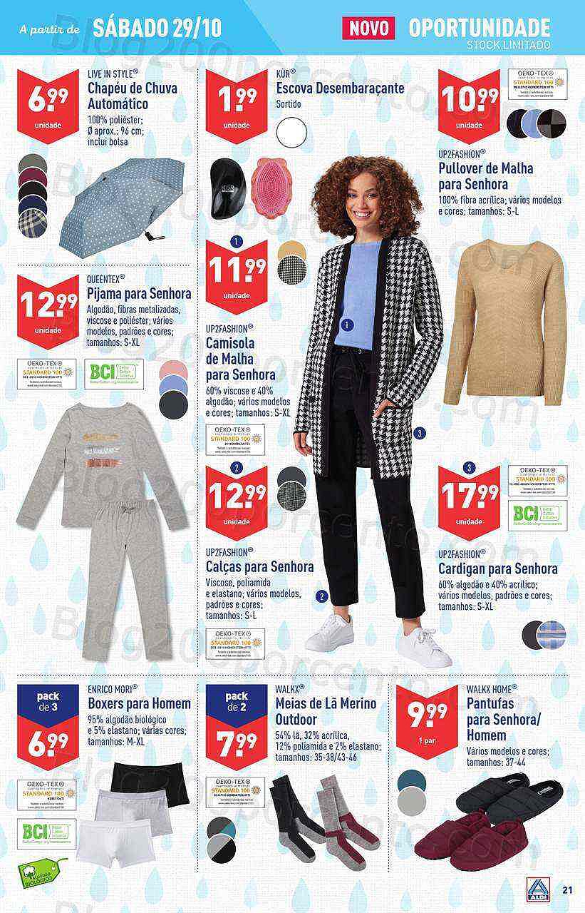 Antevisão Folheto ALDI Promoções de 26 outubro a 1 novembro