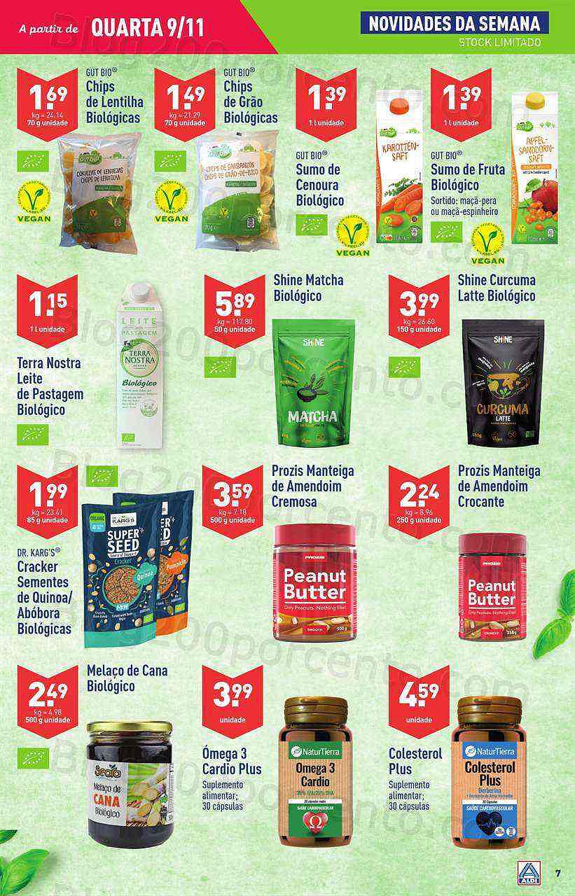 Antevisão Folheto ALDI Promoções de 9 a 15 novembro