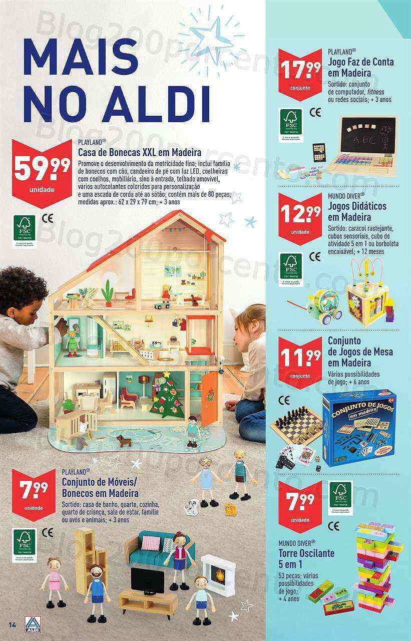 Antevisão Folheto ALDI Promoções de 9 a 15 novembro