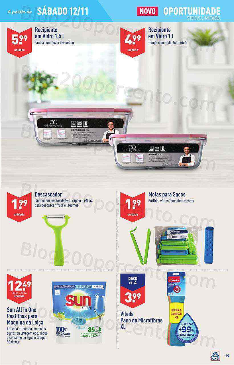 Antevisão Folheto ALDI Promoções de 9 a 15 novembro