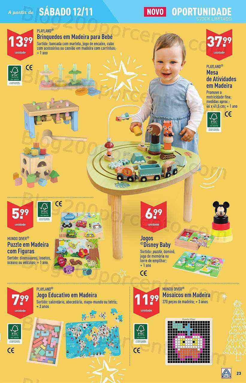 Antevisão Folheto ALDI Promoções de 9 a 15 novembro
