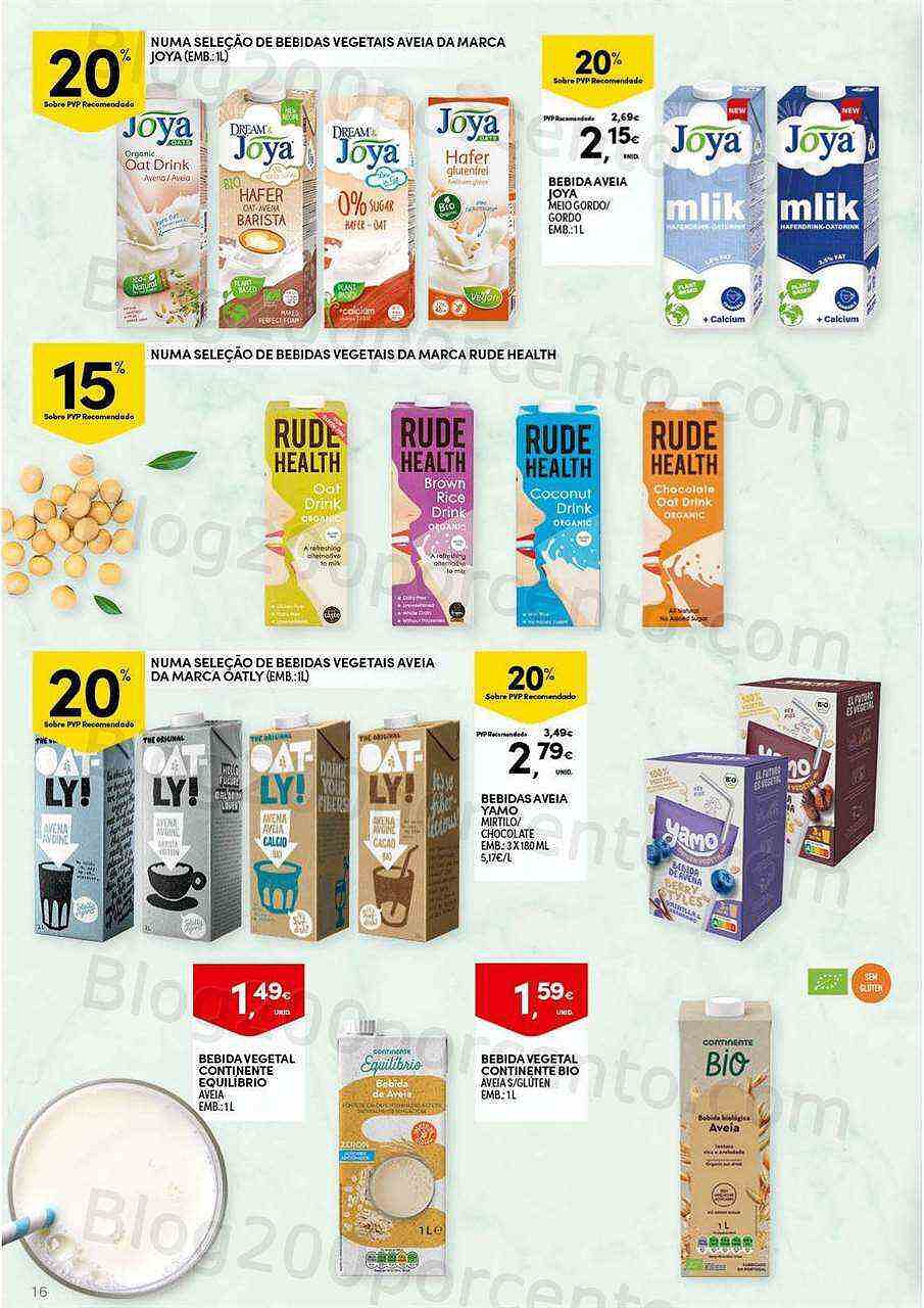 Antevisão Folheto CONTINENTE Alternativas Vegetais Promoções de 25 outubro a 13 novembro