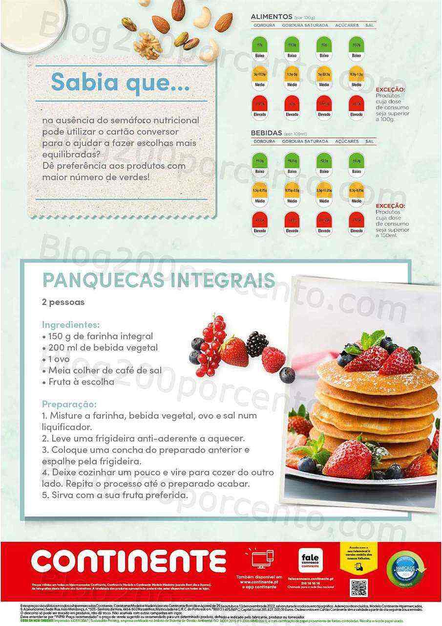 Antevisão Folheto CONTINENTE Alternativas Vegetais Promoções de 25 outubro a 13 novembro