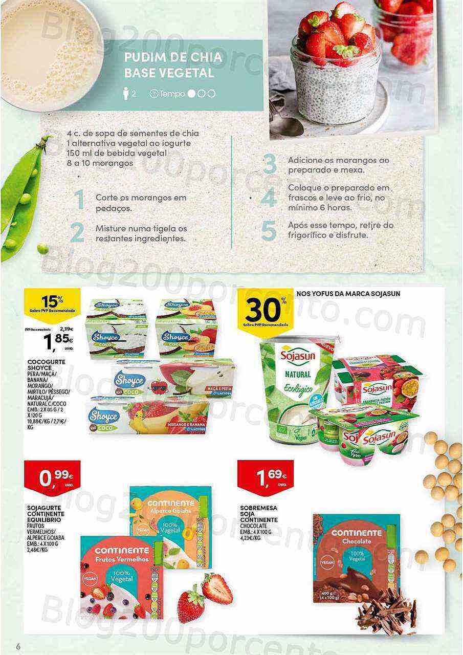 Antevisão Folheto CONTINENTE Alternativas Vegetais Promoções de 25 outubro a 13 novembro