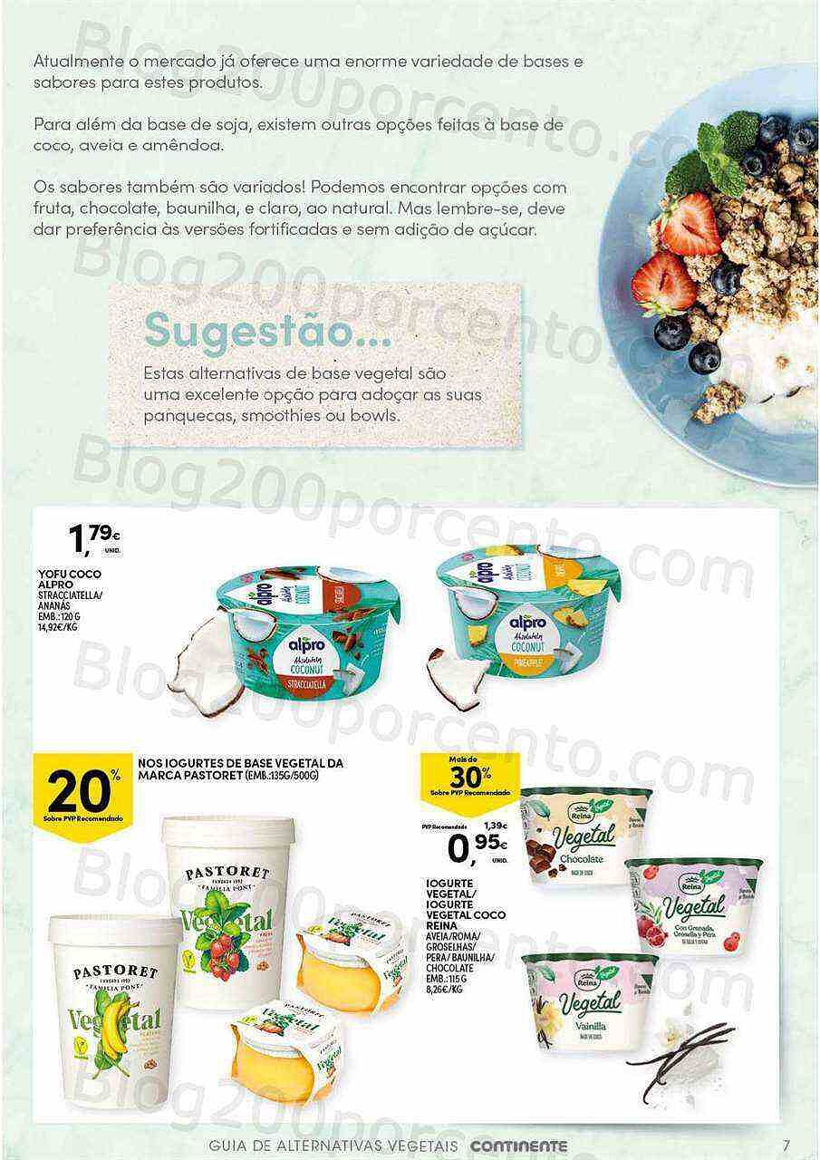 Antevisão Folheto CONTINENTE Alternativas Vegetais Promoções de 25 outubro a 13 novembro