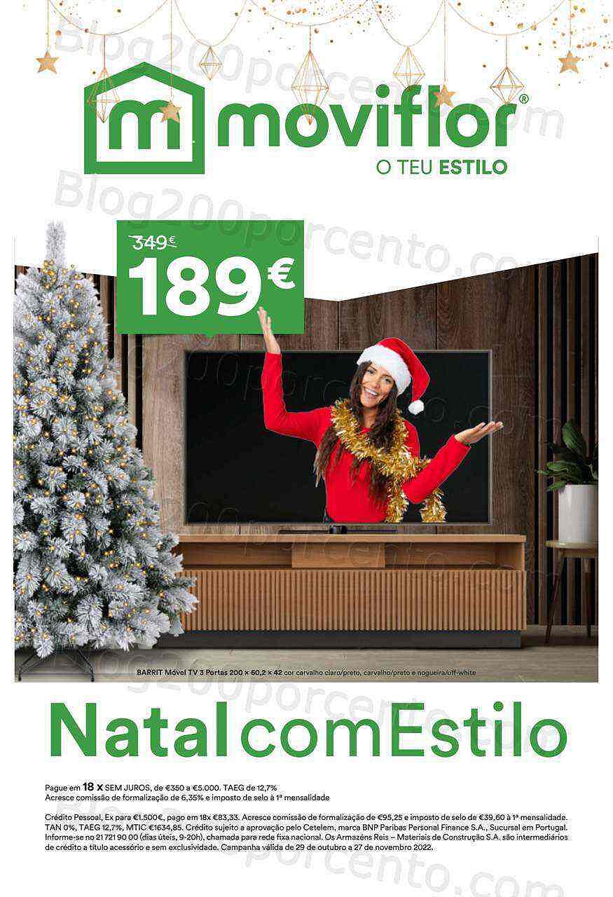 Antevisão Folheto MOVIFLOR Natal Promoções até 27 novembro