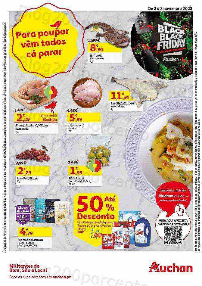 Antevisão Folheto AUCHAN Promoções de 2 a 8 novembro