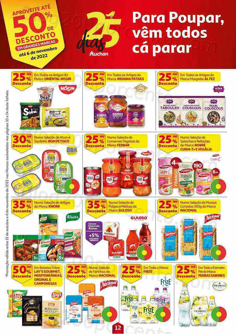 Antevisão Folheto AUCHAN Promoções de 21 outubro a 6 novembro