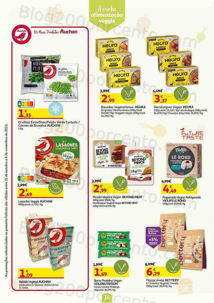 Antevisão Folheto AUCHAN Promoções de 21 outubro a 6 novembro
